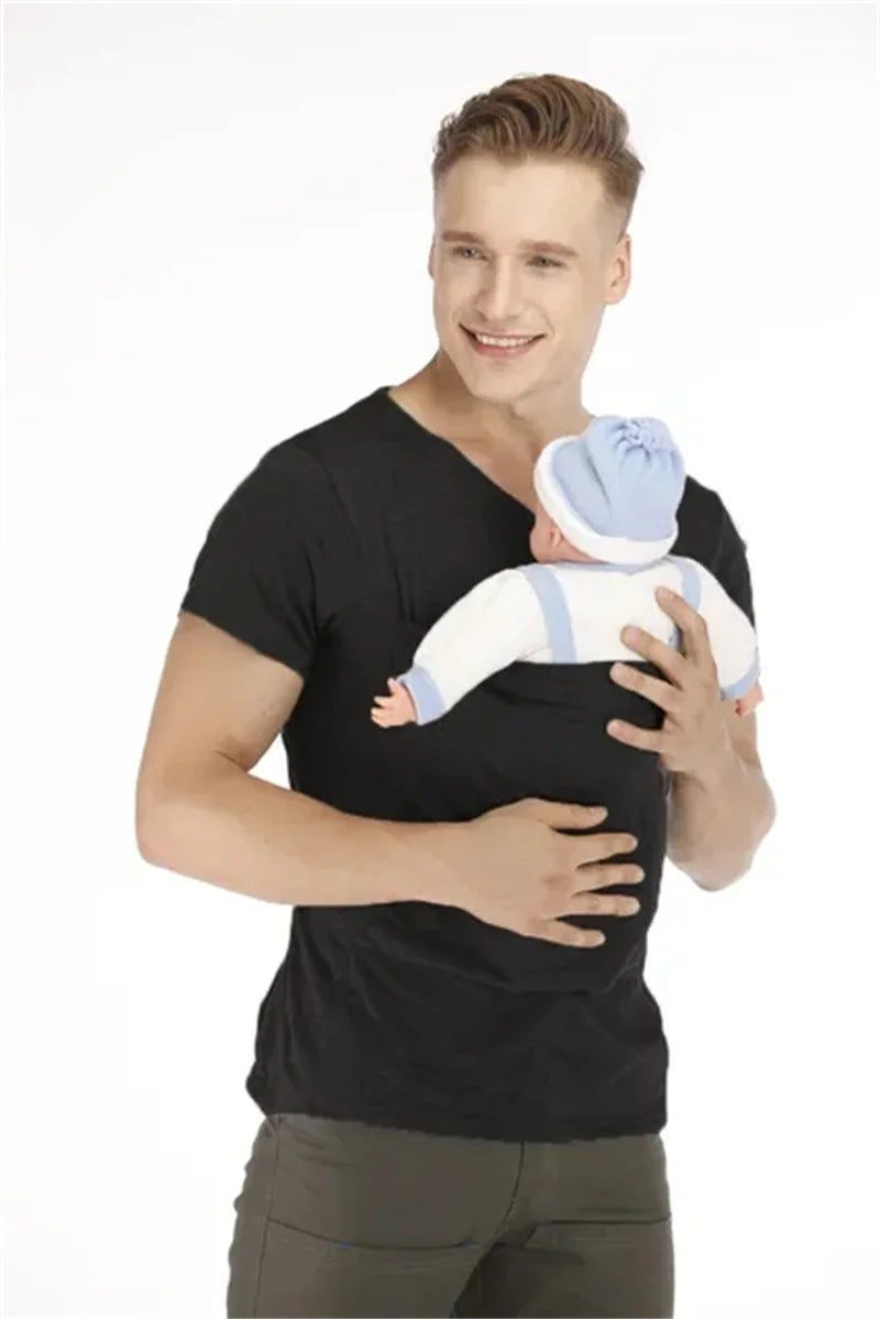Kangaroo Pocket Baby Carrier Tee