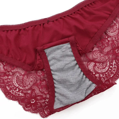 Sexy Red Front-Button Push-Up Bra Set