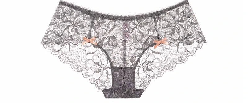 Sheer French Lace Lingerie Set
