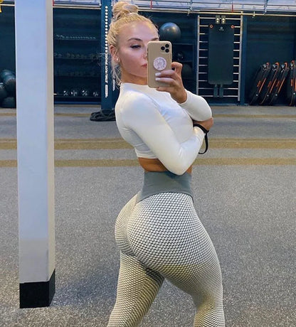 Women Seamless High Waist Leggings Breathable