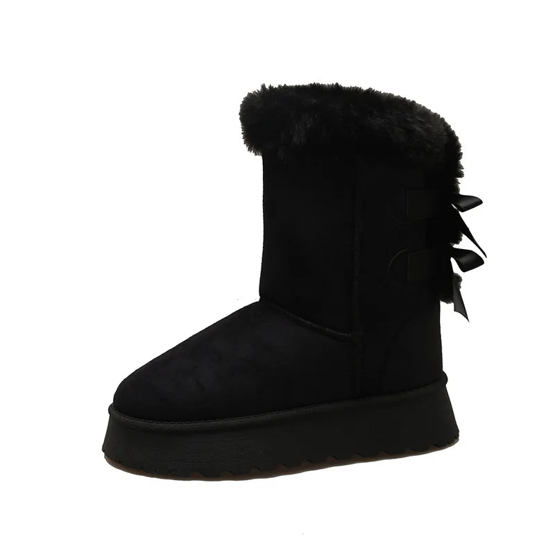 Women’s Winter Plush Platform Boots