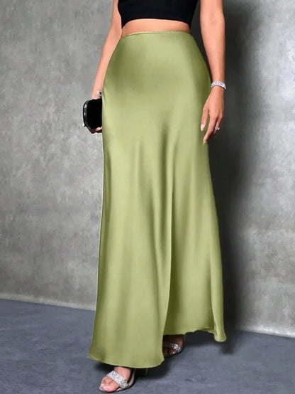 Velvet A-Line Long Winter Dress