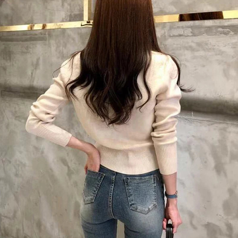 2025 Autumn Long Sleeve Fashion Women Cardigans