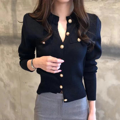 2025 Autumn Long Sleeve Fashion Women Cardigans