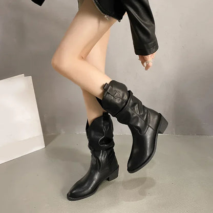 Women’s Winter Waterproof Leather Boots