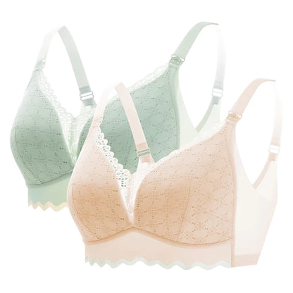 Seamless Breathable Push-Up Nursing Bra