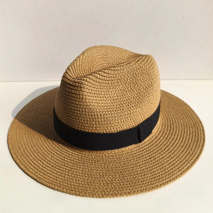 Straw Hat for Women Men Summer Handmade