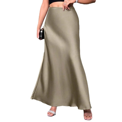 Velvet A-Line Long Winter Dress