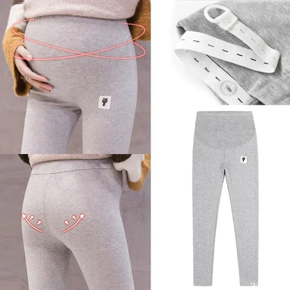 Adjustable Waist Maternity Leggings