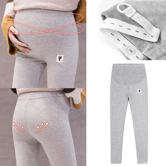Adjustable Waist Maternity Leggings