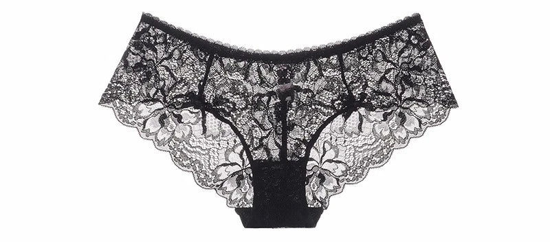 Sheer French Lace Lingerie Set