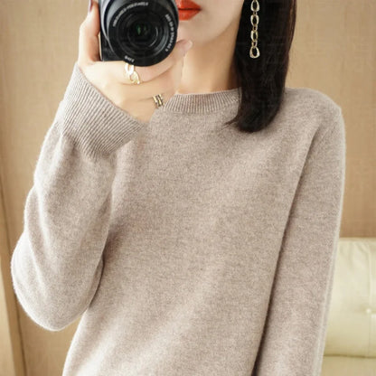 Women’s Cashmere Crew Neck Sweater