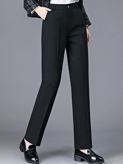 Women Formal High Waist Suit Pants