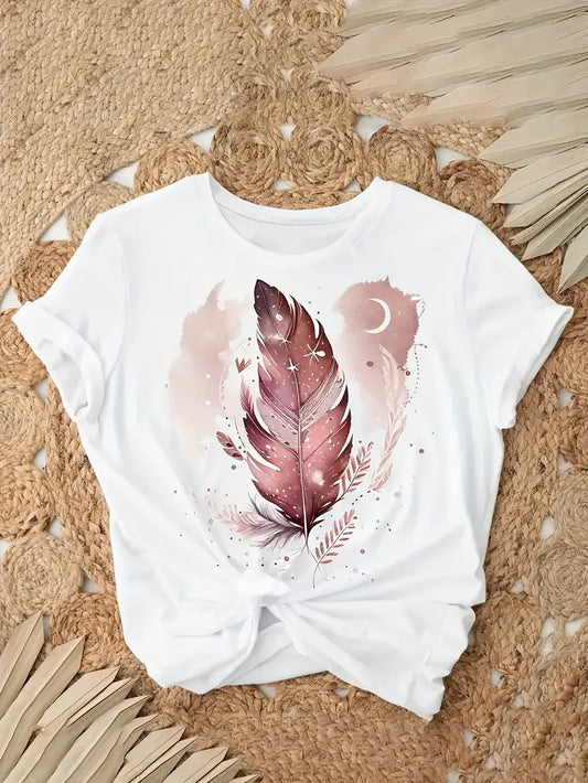 Women’s Star Moon Graphic T-Shirt