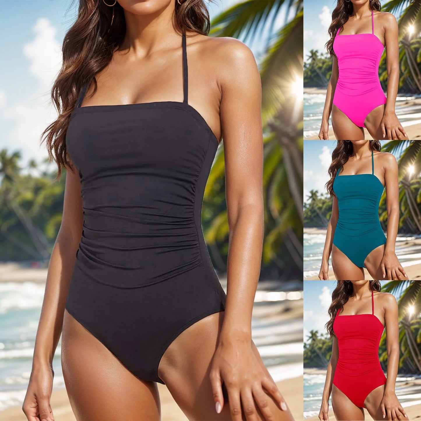 Women’s Mesh One-Piece Swimsuit