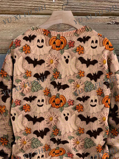 Women's Halloween Knit Sweater