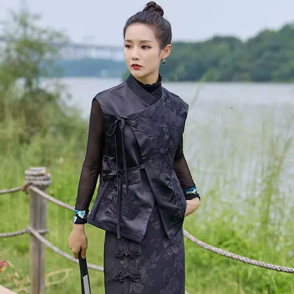 Chinese Style Outerwear Vest