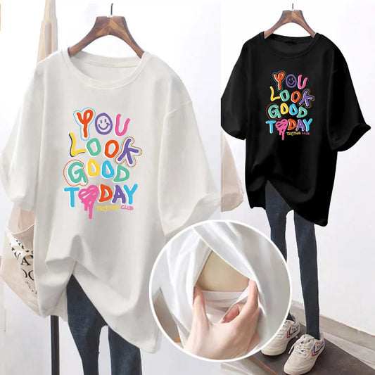 Elegant Long Nursing Sleeve