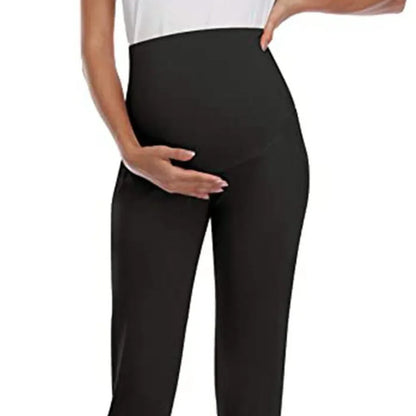 High Waist Stretch Joggers with Pockets