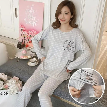 Casual Maternity Nursing Pajama