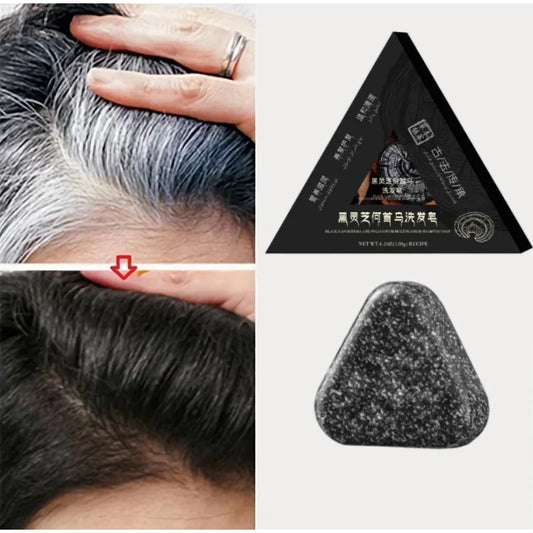 Natural Black Hair Growth Shampoo Bar