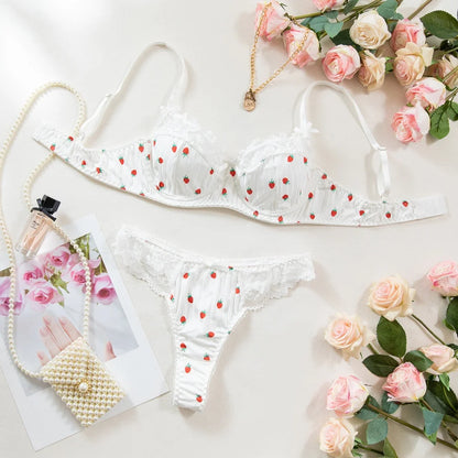 Krasapt Romantic Lace Lingerie Set