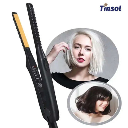 2-in-1 Mini Ceramic Hair & Beard Straightener