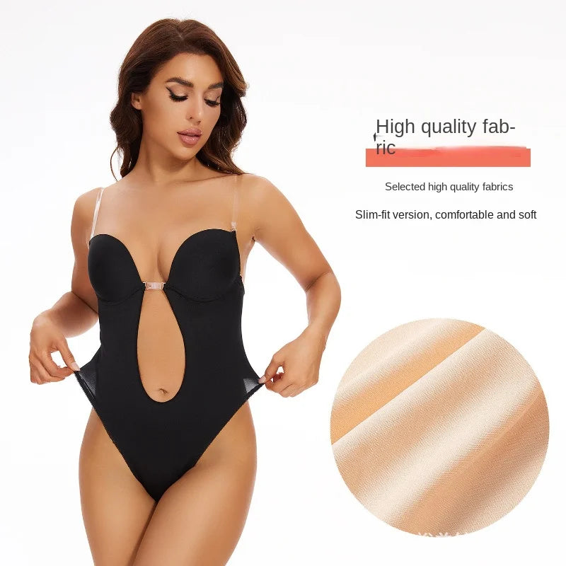 Backless Invisible Strap Shapewear Set