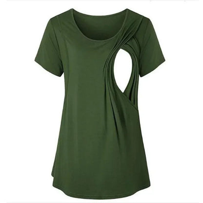 Summer Casual Nursing Tee