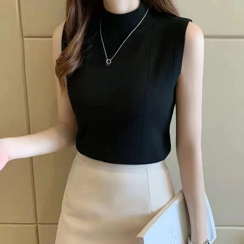 Summer Casual Knit Women Tank Top