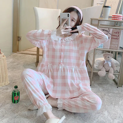 2-Piece Maternity Nursing Pajama Set