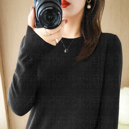 Women’s Cashmere Crew Neck Sweater