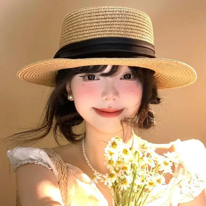 Women’s Wide Brim Straw Sun Hat