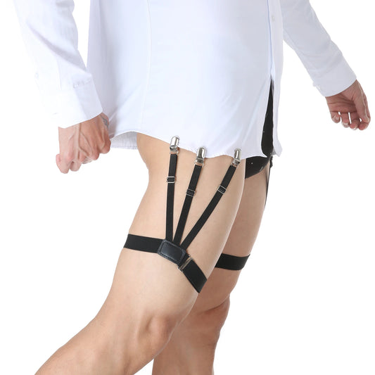 Men's Elastic Shirts Holder Strap