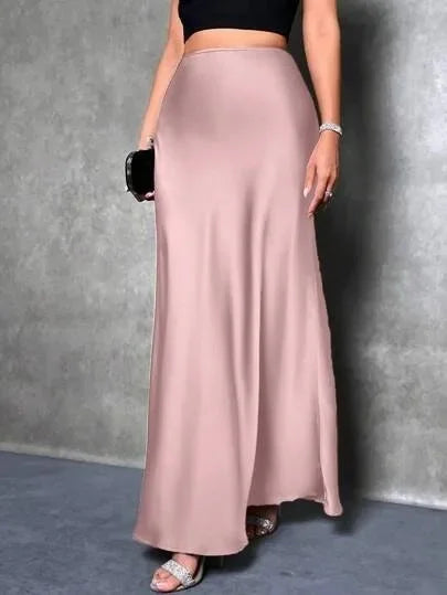 Velvet A-Line Long Winter Dress