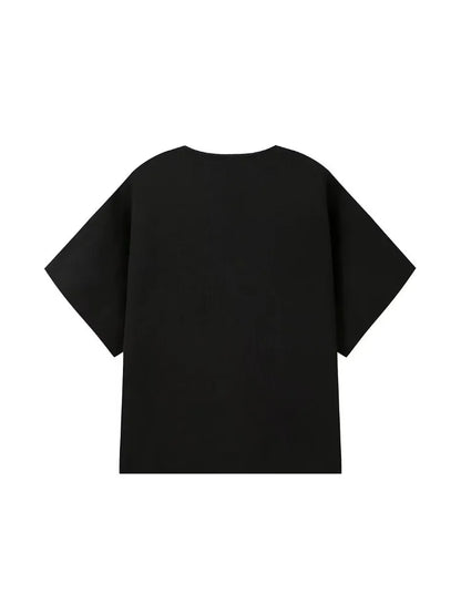 Women Short Sleeve V-neck Vests Top