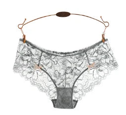 Rabbit Ear AB Cup French Lace Bra Set