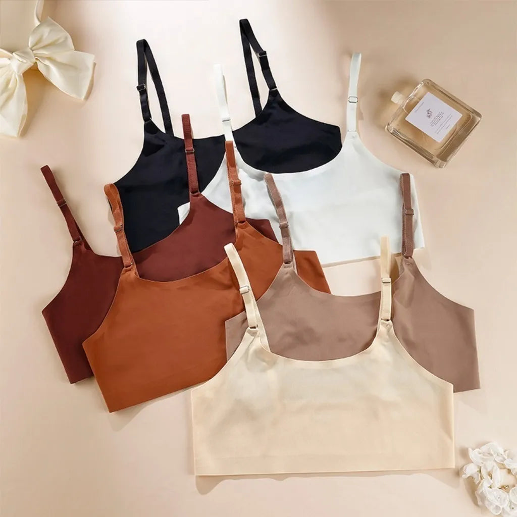 Ice Silk Seamless Wireless Lingerie Set