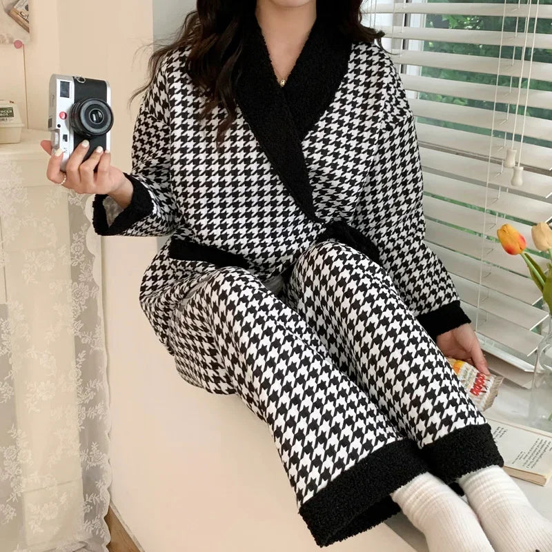 Cotton Padded Maternity Sleepwear Set
