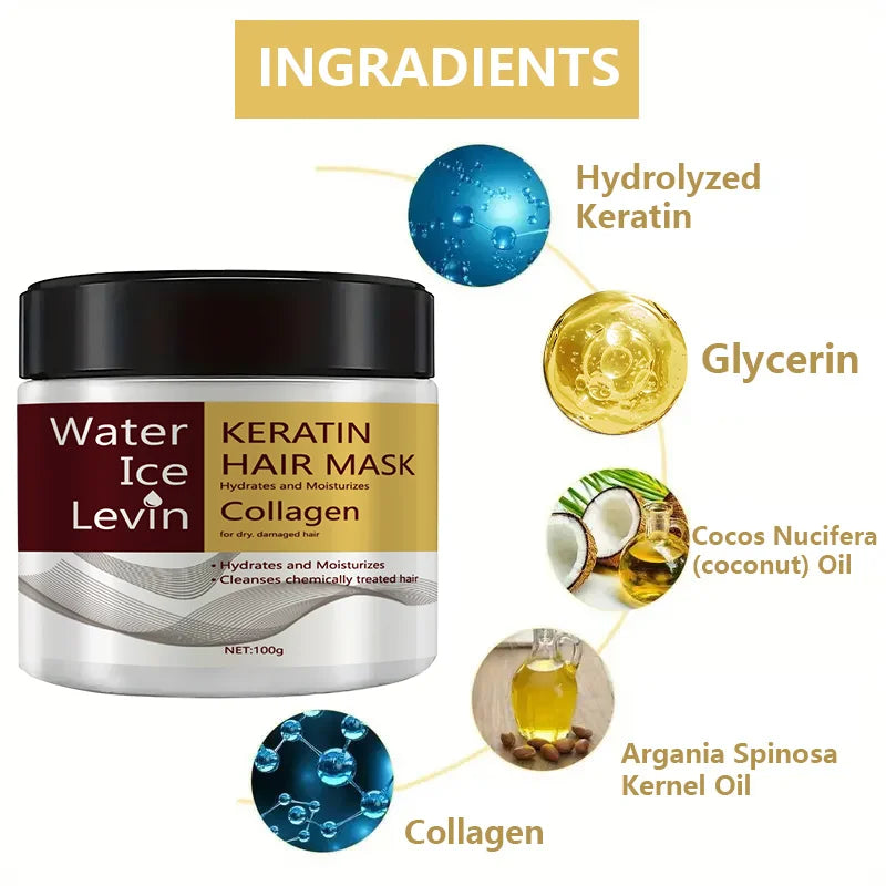 Keratin Collagen Hair Repair Mask