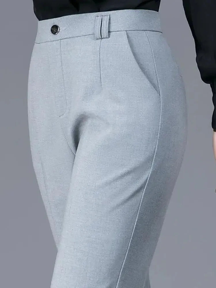 Women Formal High Waist Suit Pants