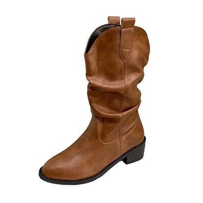 Women’s Winter Waterproof Leather Boots