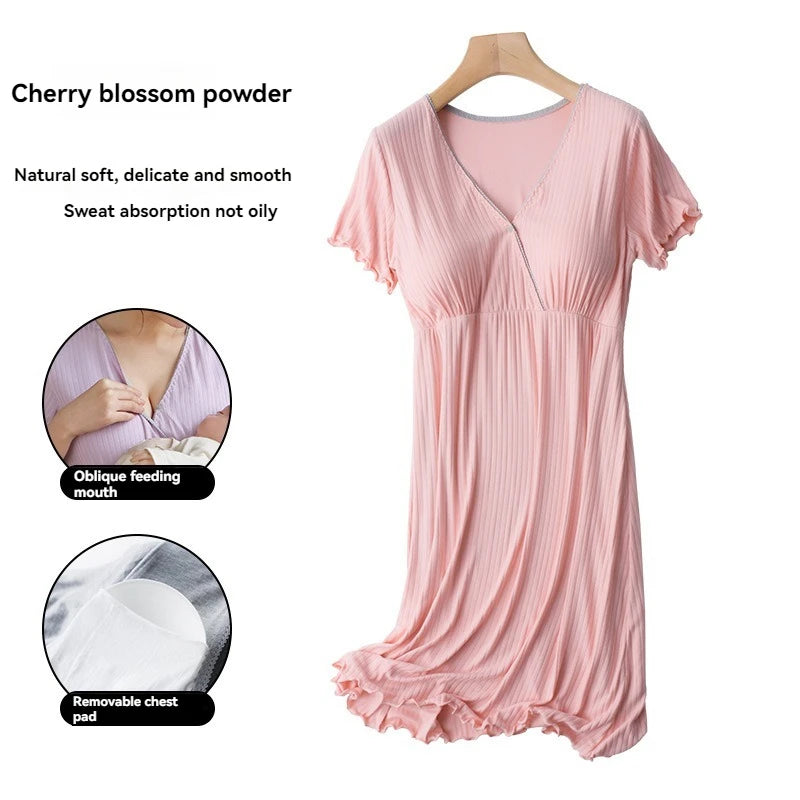 Maternity Nursing Sleep Dress