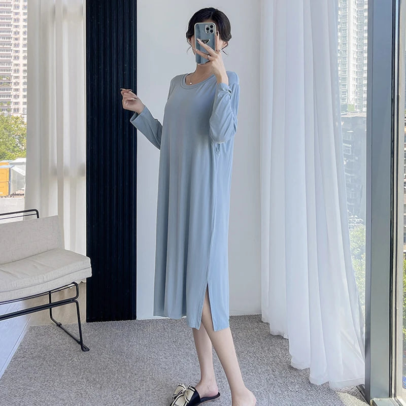 Maternity Nursing Robe & Sleepwear Set