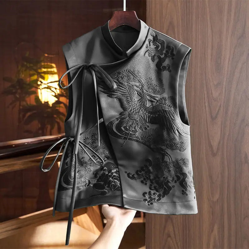 Chinese Style Outerwear Vest