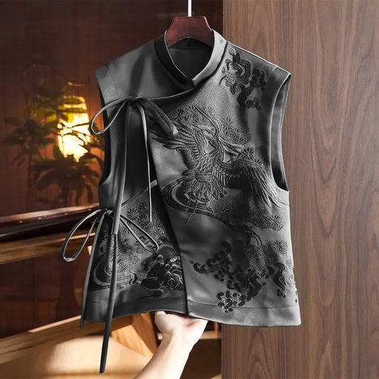 Chinese Style Outerwear Vest