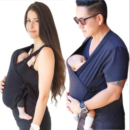 Kangaroo Pocket Baby Carrier Tee