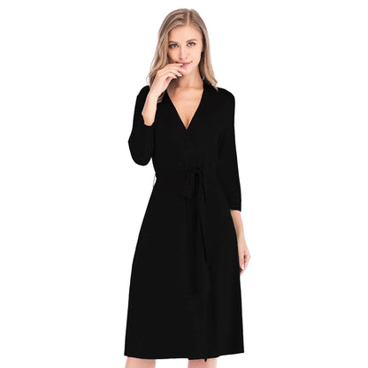 Long Sleeve Maternity Sleepwear & Robe Set