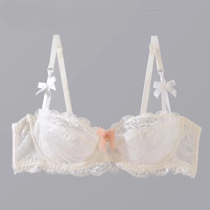 Sheer French Lace Lingerie Set