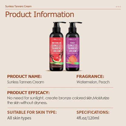 Summer Bronze Tanning Moisturizer Lotion